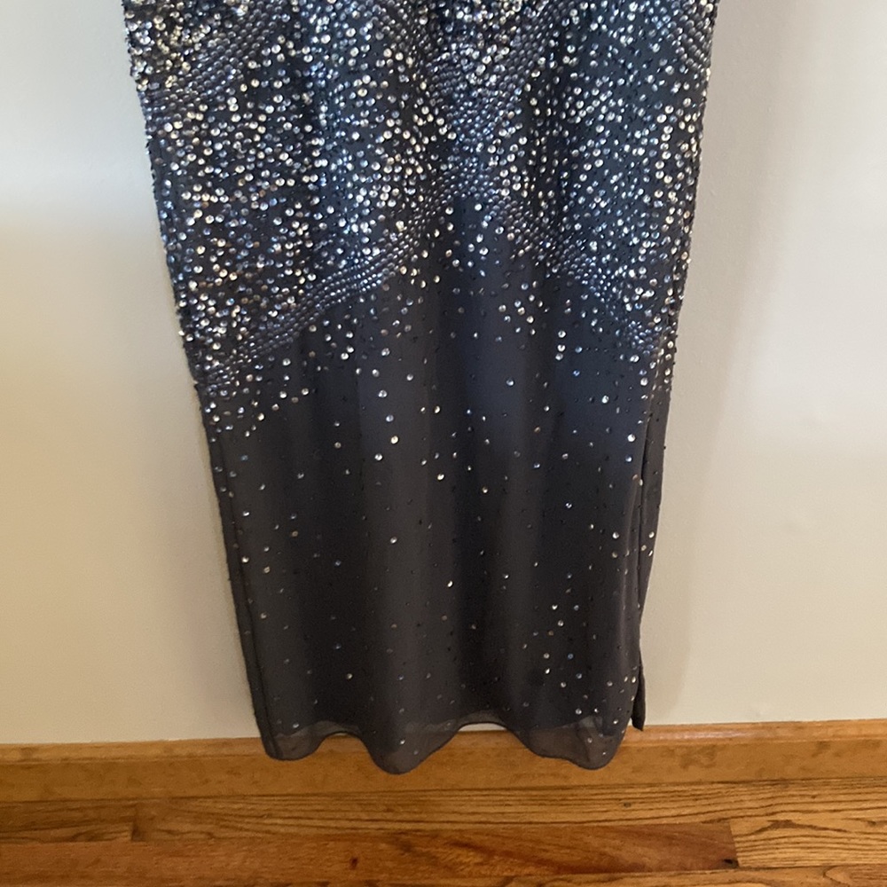 Aidan Mattox Beaded And Sequin Gown - image 4
